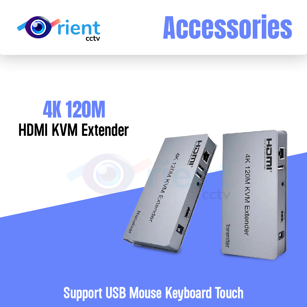 4K 120M HDMI KVM Extender Transmitter Receiver Over Cat5 5e Cat6 Rj45 Ethernet Cable Support USB Mouse Keyboard Touch 4K 120M HDMI KVM Extender Transmitter Receiver Over Cat5 5e Cat6 Rj45 Ethernet Cable Support USB Mouse Keyboard Touch
