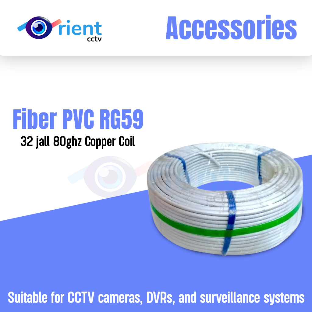 Fiber PVC RG59 32 jall 80ghz Copper Coil