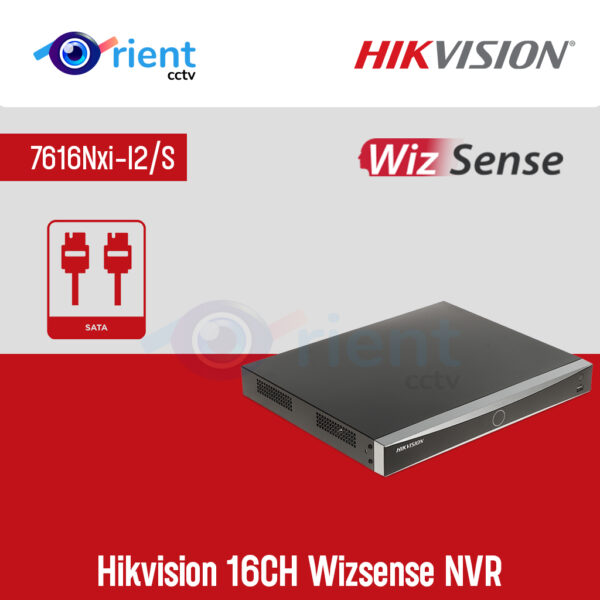Hikvision 7616Nxi-I2 S 16CH Wizsense NVR