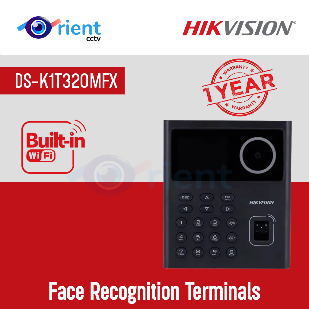 Hikvision DS-K1T320MFX face Recognition terminal Hikvision DS-K1T320MFX face Recognition terminal - Image 1