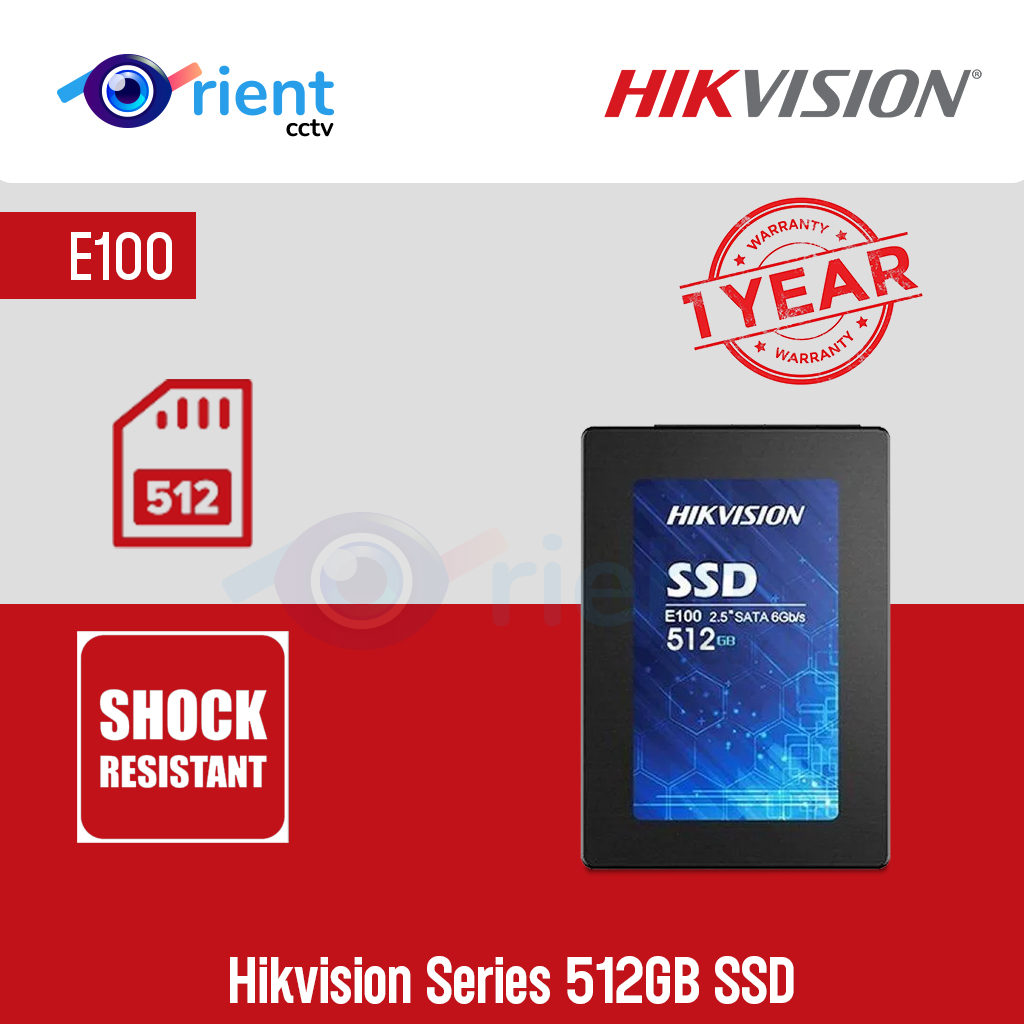 Hikvision E100 Series 512GB SSD Hikvision E100 Series 512GB SSD - Image 1