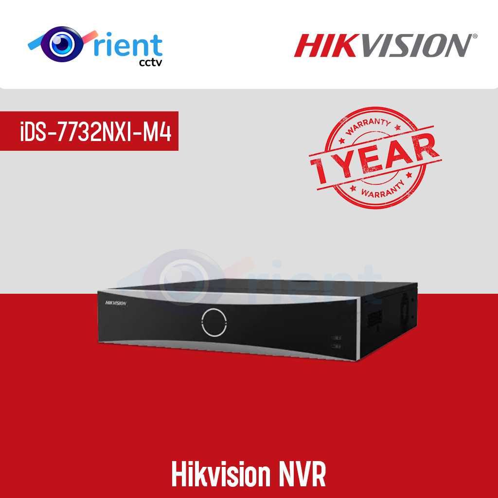 Hikvision iDS-7732NXI-M4- NVR Hikvision iDS-7732NXI-M4- NVR - Image 1