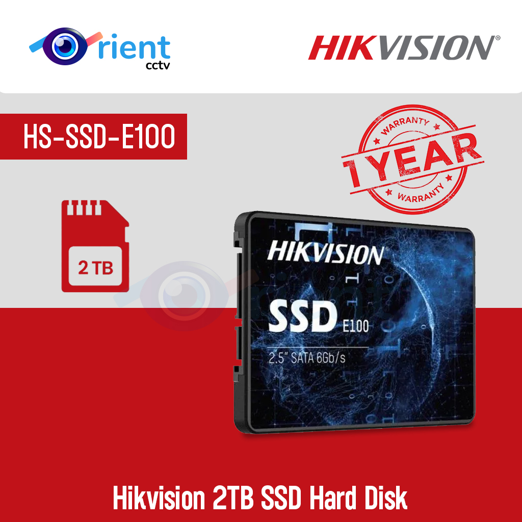 Hikvison HS-SSD-E100 2TB SSD Hard Disk Hikvision HS-SSD-E100 2TB SSD Hard Disk - Image 1