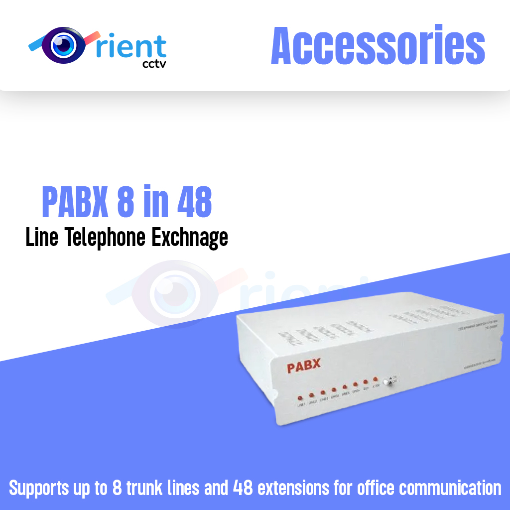 PABX 8 in 48 Line Telephone Exchnage