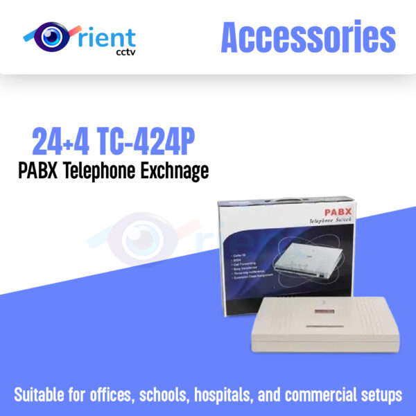 PABX Telephone Exchnage 24+4 TC-424P
