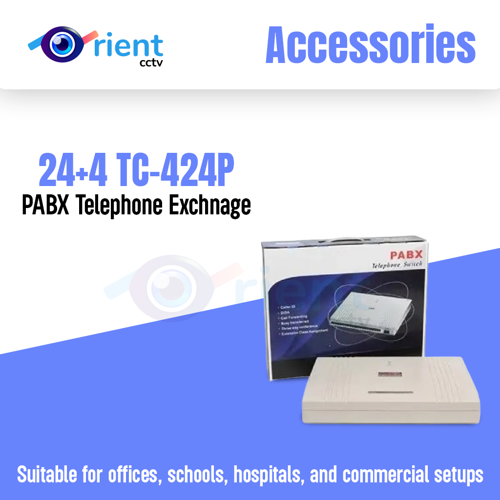 PABX Telephone Exchnage 24+4 TC-424P
