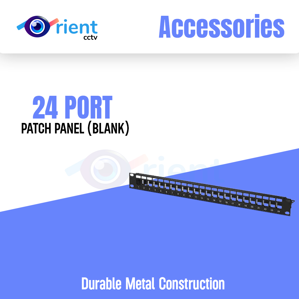PATCH PANEL 24 PORT (BLANK) PATCH PANEL 24 PORT (BLANK) - Image 1