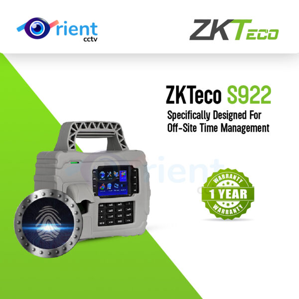ZKTeco S922 Specifically Designed For Off-Site Time Management