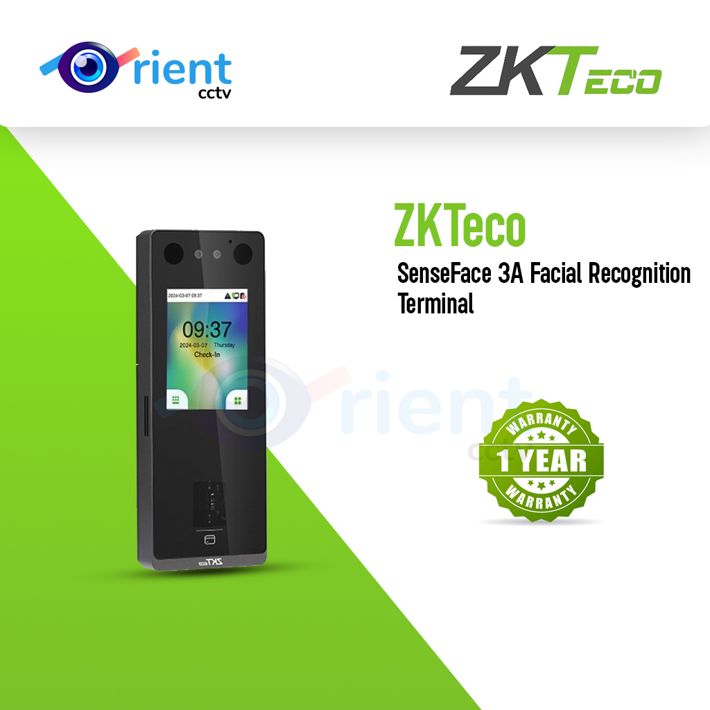 ZKTeco SenseFace 3A Facial Recognition Terminal