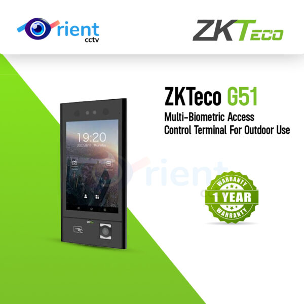Zkteco G5 i Multi-Biometric Access Control Terminal For Outdoor Use