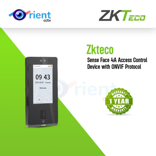 Zkteco Sense Face 4A Access Control Device with ONVIF Protocol