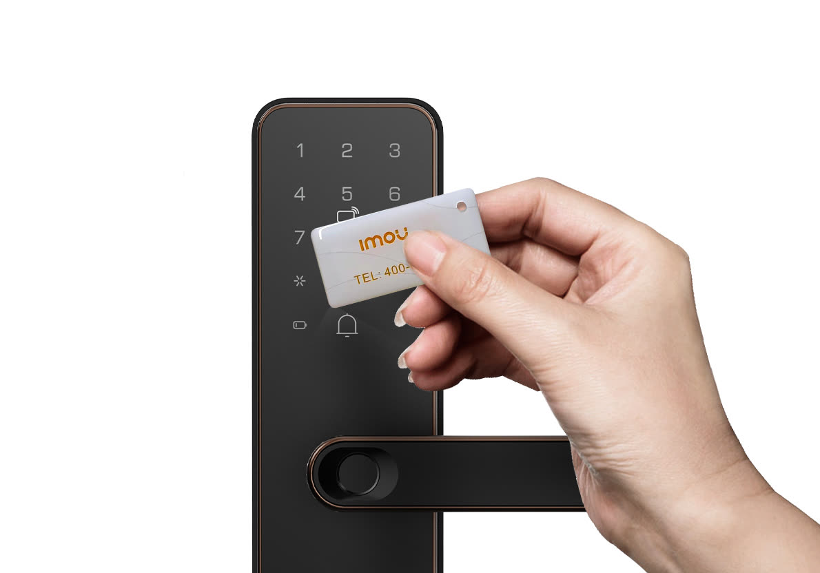 Unlocking with RFID card