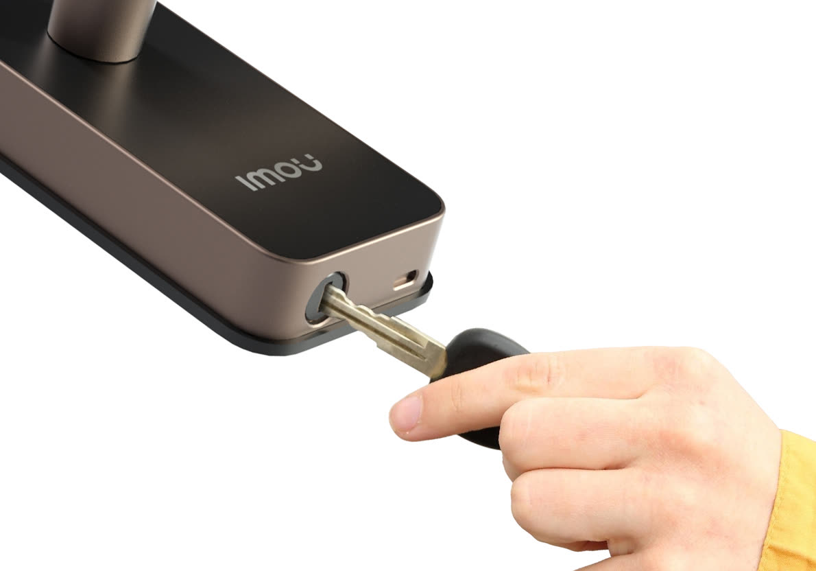 Mechanical backup key unlock