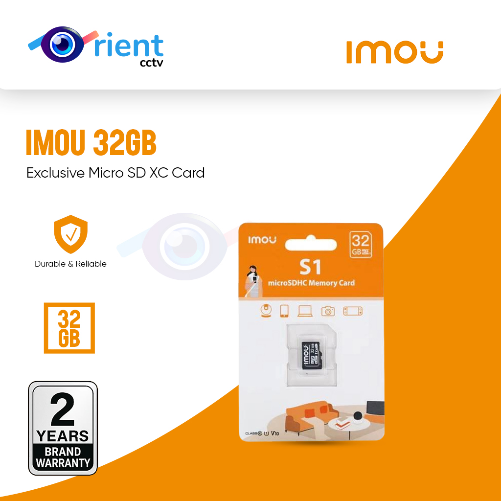 IMOU 32GB Exclusive Micro SD XC Card for Surveillance