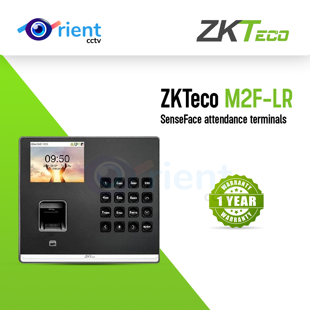 SenseFace M2F-LR are time and attendance terminals