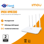 IMOU HMR300 SIM Based 4 Antenna WiFi Router Connect Jazz, Zong, Telenor & Ufone 4G
