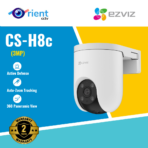 EZVIZ H8C Pro 3K 5MP CCTV Outdoor WIFI Camera Color Night Vision & Weatherproof