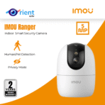 IMOU Ranger 2 Pro 5MP Smart Indoor WiFi 3K HD Color Night Vision Camera with 360° View