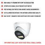 DAHUA HAC-HDW-1500T-IL-A 5MP Smart Dual Light TWO WAY TALK HDCVI Fixed-focal Eyeball DOOM Camera - Image 2
