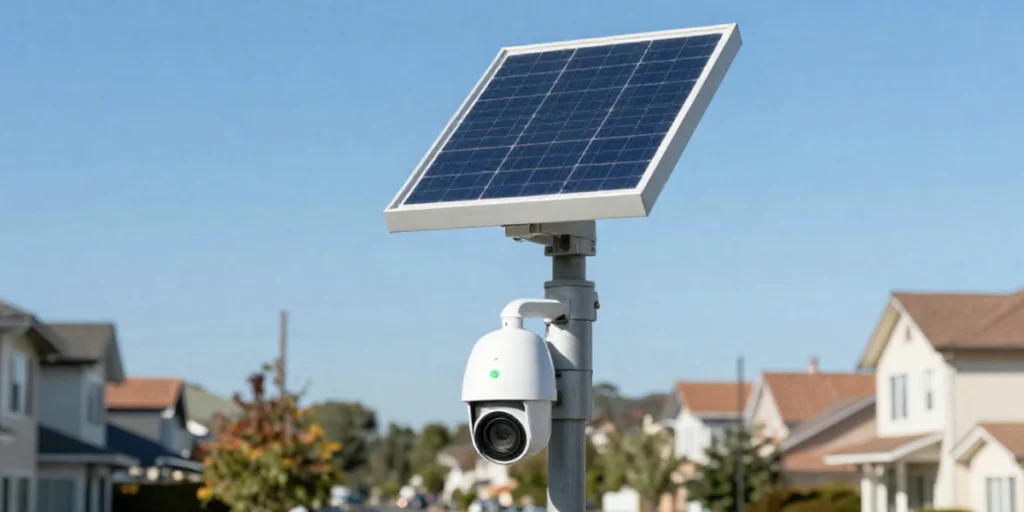 Solar CCTV Camera