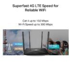 Mercusys MB115-4G 4G LTE Cat4 150 Mbps speed