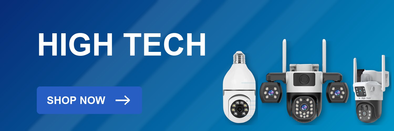High Tech CCTV cameras - shop now