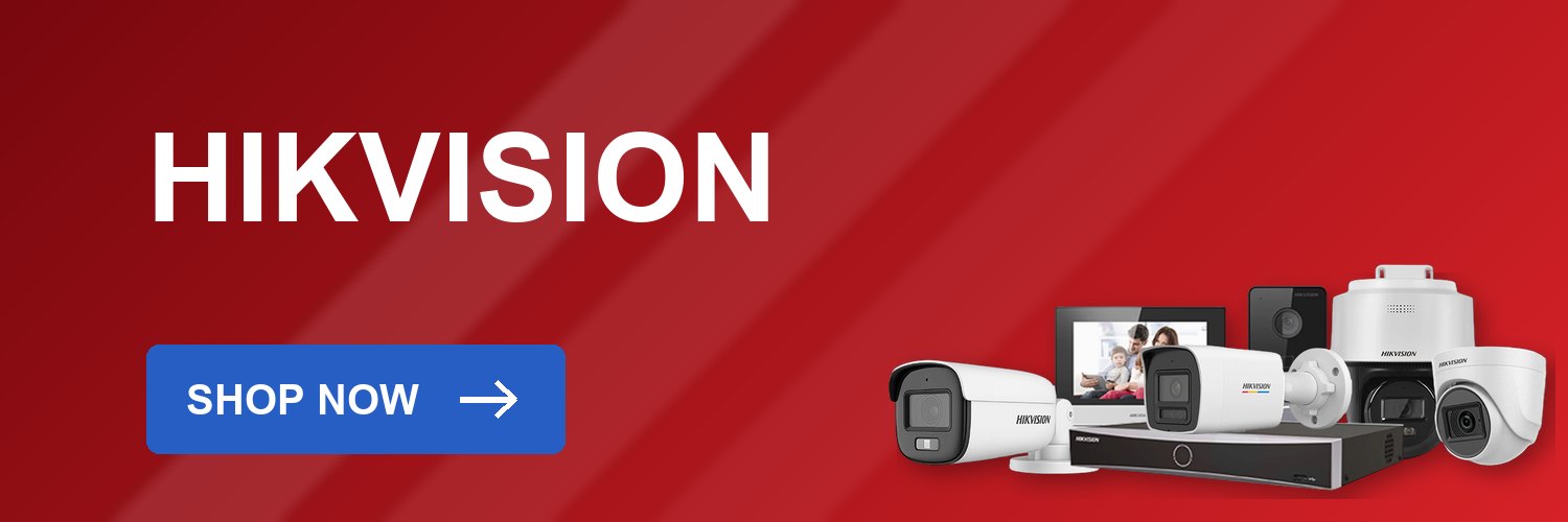Hikvision CCTV cameras - shop now