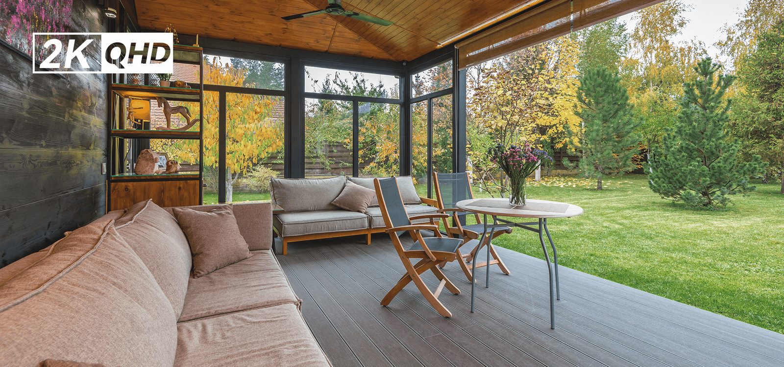 IMOU Bullet 3 2K QHD picture of a porch