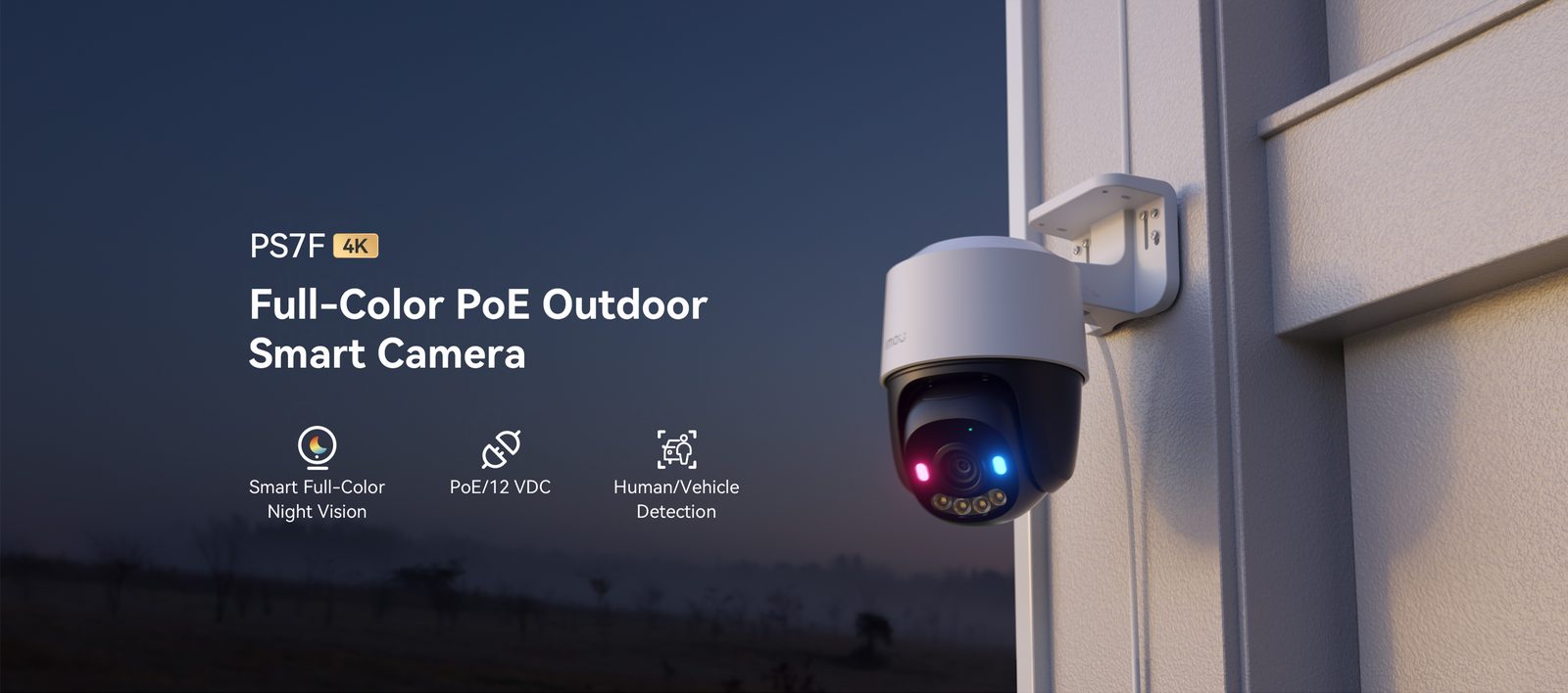 IMOU PC4K 8MP 4K PoE Pan-Tilt Camera