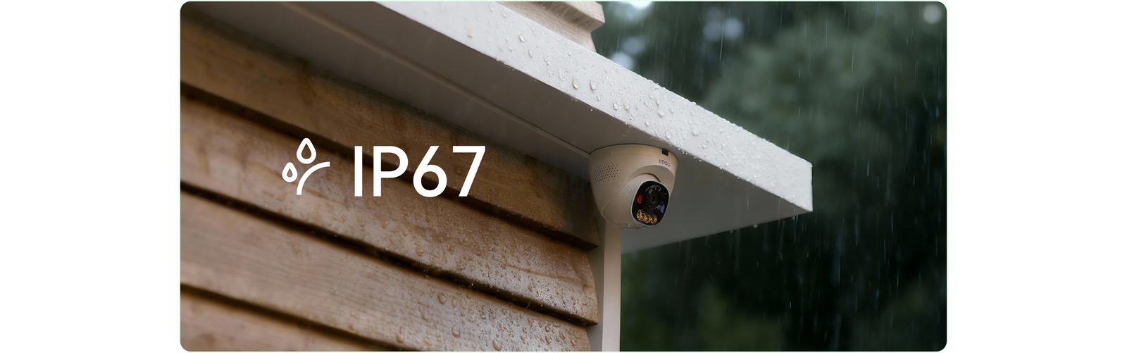 IMOU PD2K 3MP PoE Dome Camera - IP67 Weatherproof