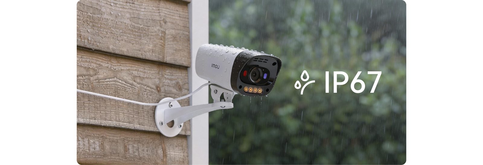 IMOU PLB2K 3MP PoE Bullet Camera - IP67 Weatherproof
