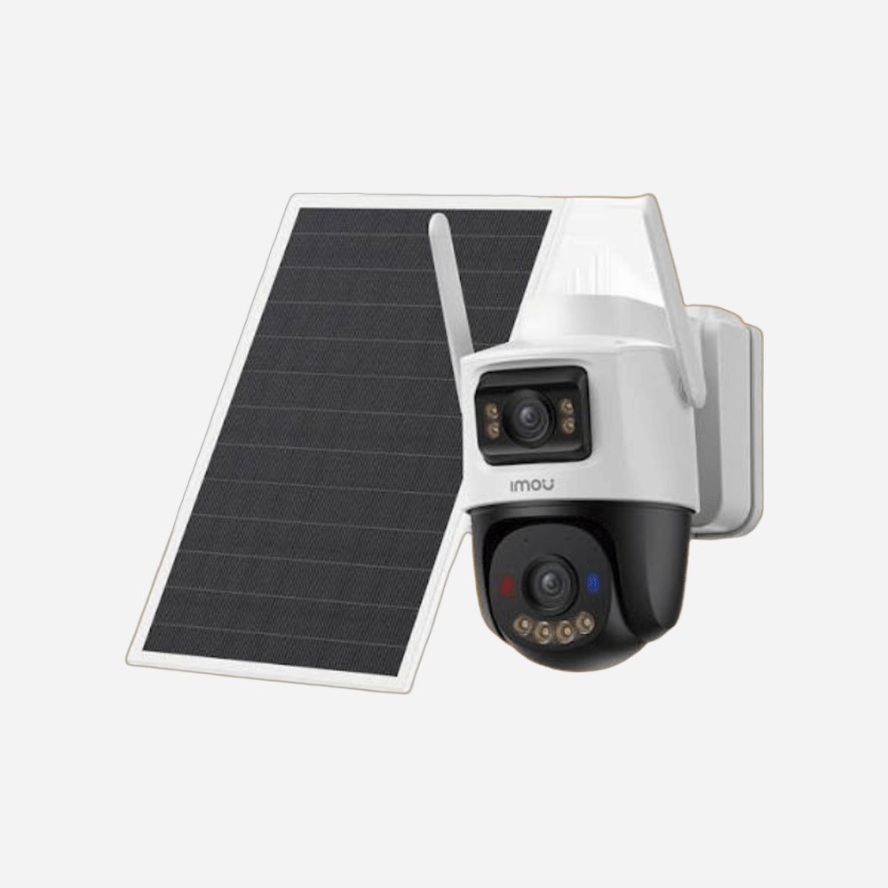 Solar battery CCTV cameras