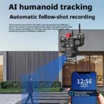 D900 AI human tracking automatic follow recording